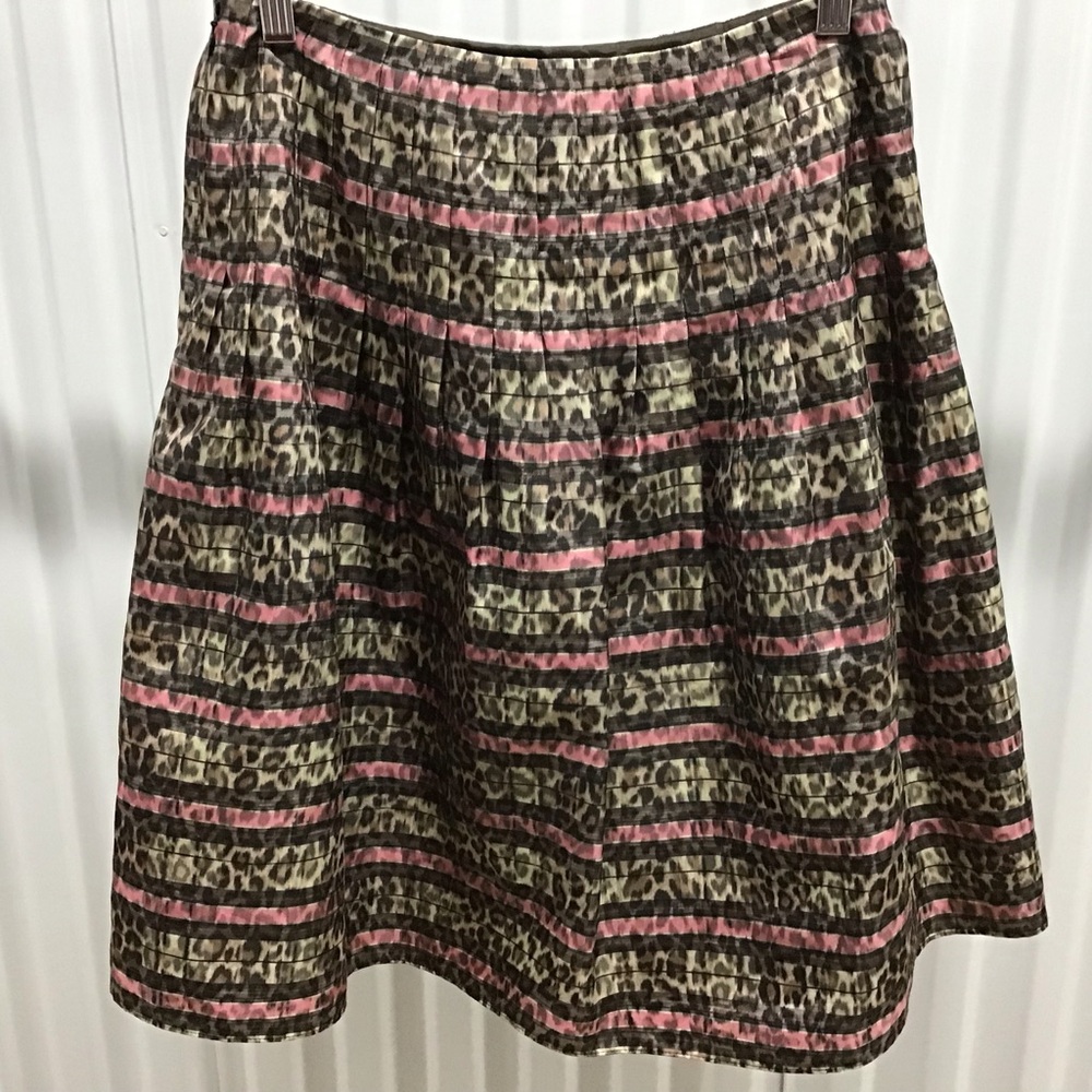 Kay Unger Lined Knee-Length A-Line Skirt